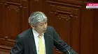 José Arista: Congreso interpela a ministro de Economía