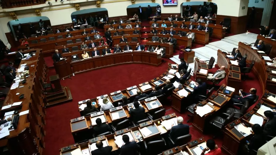 Pleno del Congreso. Foto: Congreso