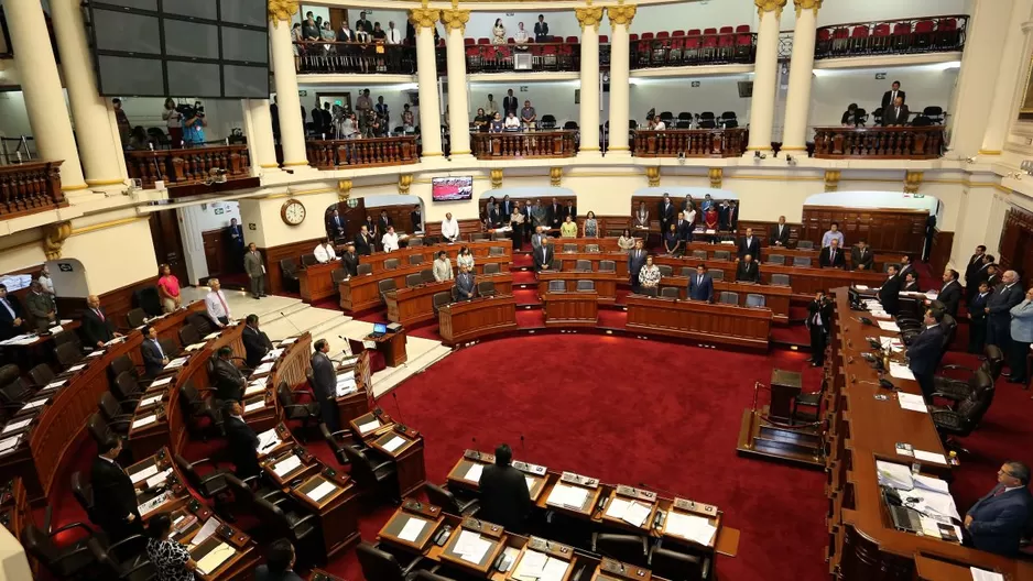 Pleno del Congreso. Foto: Congreso