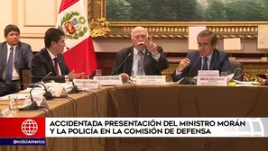 Incidentes en Comisión de Defensa.