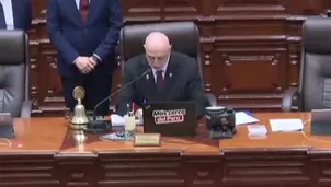 Congreso no debatirá moción de censura a la Mesa Directiva. Video: Canal N