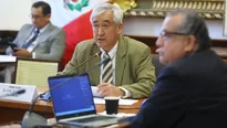 José Elías, presidente de la Comisión Especial. Foto: Congreso