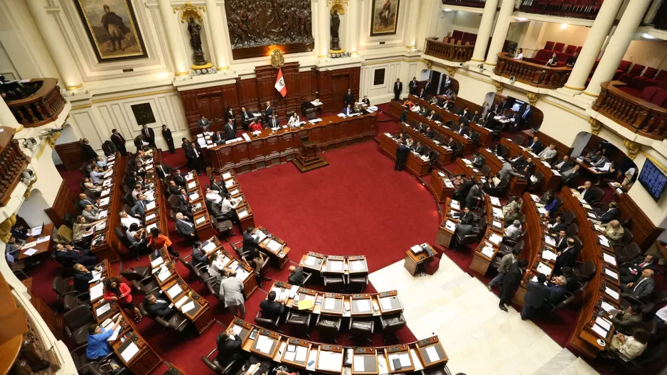 Pleno del Congreso. Foto: Andina