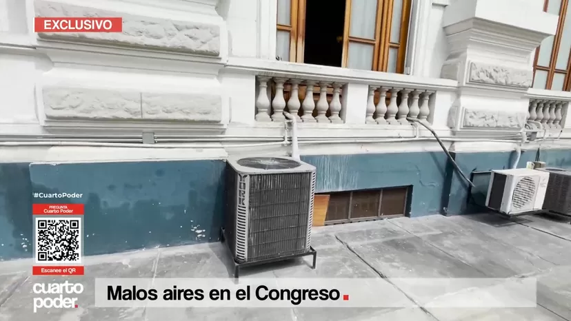Congreso pretendía comprar equipos de aire acondicionado a precios sobrevalorados