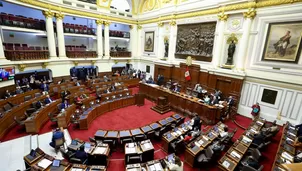 El Congreso aprobó, en primera votación, restablecer la inmunidad parlamentaria. Foto: Andina. Video: Canal N
