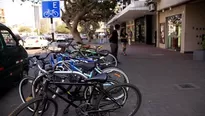 Estacionamiento de bicicletas en San Isidro. Foto: Andina