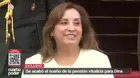 Congreso rechaza pensión vitalicia a Dina Boluarte