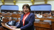 Congreso no aprueba inhabilitación de Delia Espinoza por 10 años