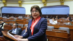 Congreso rechazó informe final que recomienda inhabilitar por 10 años a Delia Espinoza. / Video: Canal N