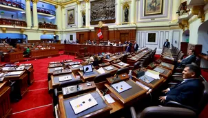 Sala de Sesiones del Congreso de la República. Foto: Congreso. Video: Canal N