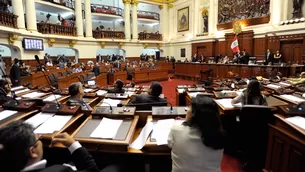 Pleno del Congreso. Foto: Andina / Video: Canal N