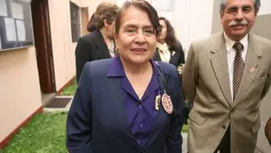 Nelly Calderón, ex Fiscal de la Nación. Foto: archivo Perú 21