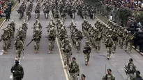   Alrededor de 12 mil agentes participarán del Desfile Militar / Foto: Andina