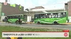 Conocida línea de buses suspende servicio por extorsiones