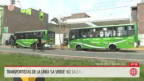 Transportistas paran por extorsiones. América Noticias