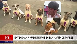 Salomé Díaz es conocido como "El domador de perros"