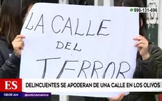 Conozca la "Calle del Terror" en Los Olivos - Noticias de los-iracundos