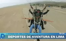 Conozca los deportes de aventura en Lima - Noticias de Diego Bertie