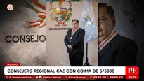Consejero regional cae con coima de 5 mil soles en Trujillo. Foto y video: América Noticias
