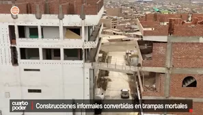 Edificios sin columnas, muros tambaleantes y puentes sin permiso: Lima enfrenta un peligro creciente. Video: Cuarto Poder