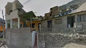 Viviendas de más de dos pisos lucen sobre pircas. Foto: Street View