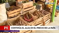 Continúa el alza en el precio de la papa