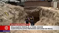 Túnel cerca a penal. América Noticias