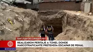 Túnel cerca a penal. América Noticias