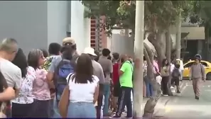 A treinta días de las elecciones del 12 de abril, ciudadanos forman largas filas en la sede del RENIEC de Miraflores para realizar trámites y recoger su Documento Nacional de Identidad./ Video: Canal N