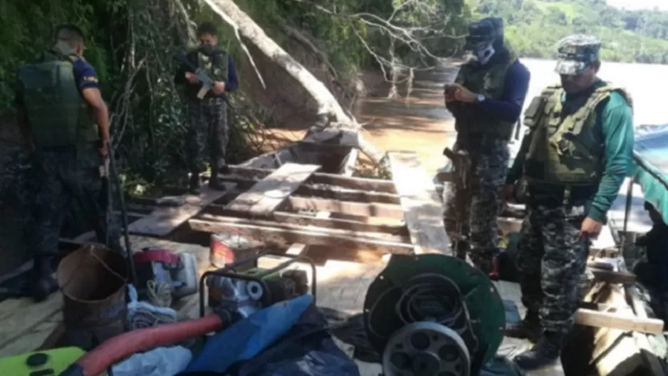 El operativo se llevó a cabo en Huánuco. Foto: Andina