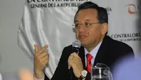 Edgar Alarcón, contralor de la República.