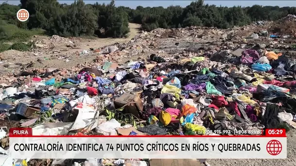 Contraloría detecta 74 puntos críticos en Piura. Foto: América Noticias Contraloría detecta 74 puntos críticos en Piura. Foto: América Noticias