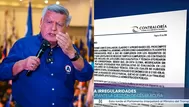 Contraloría detecta perjuicio en gestión de César Acuña