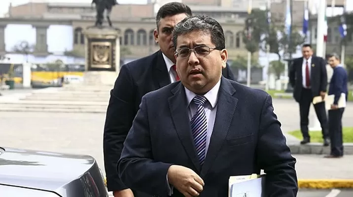 Nelson Shack sobre declaración de intereses. Foto: El Comercio Nelson Shack sobre declaración de intereses. Foto: El Comercio
