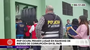 Contraloría sobre la PNP. América Noticias