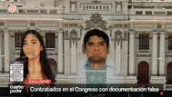 Contratados en el Congreso con documentación falsa