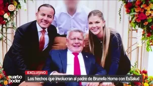 Un millonario contrato de EsSalud en Chiclayo ha generado cuestionamientos por los vínculos entre la empresa ganadora y la familia de Brunella Horna. Video: Cuarto Poder