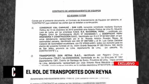 El factor Transportes Don Reyna en la investigación da luces sobre el manejo de dinero. Foto: Cuarto Poder