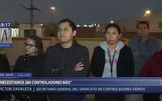 Controladores aéreos iniciaron huelga a nivel nacional - Noticias de corpac