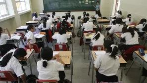 Alumnos en salón de clases. Foto: Publimetro