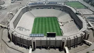 Estadio Monumental. Foto: Andina