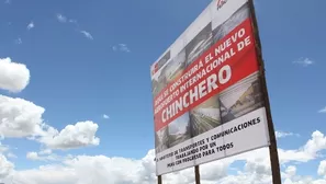 Construcción del aeropuerto de Chinchero permanece suspendida. Foto: Andina