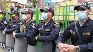 Polic&iacute;a Nacional. Foto referencial: Andina