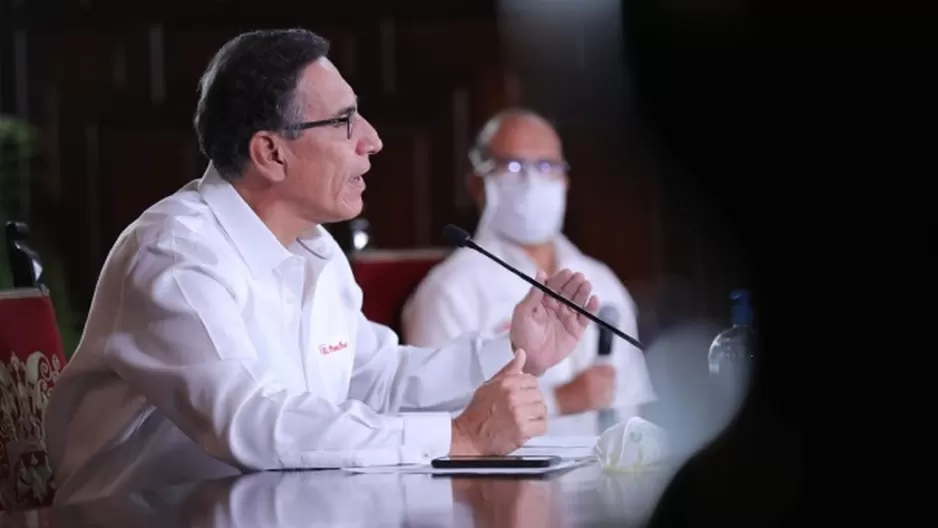 Presidente Vizcarra. Foto: Presidencia