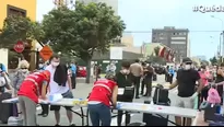 Ciudadanos canadienses en Miraflores. Foto: captura de video Canal N.