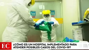 El Hospital Dos de Mayo del Ministerio de Salud atiende a 4 pacientes críticos con coronavirus