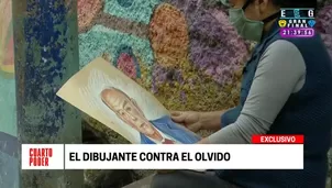 Artista retrata a fallecidos por COVID-19.