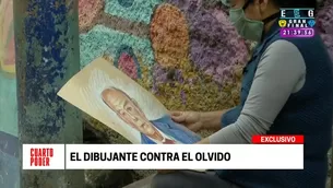 Artista retrata a fallecidos por COVID-19.