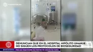 Coronavirus: Denuncian que en Hospital Unanue no siguen protocolos de bioseguridad