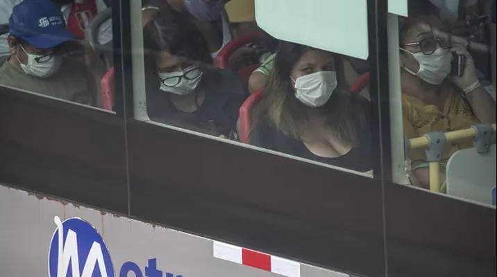 Bus del Metropolitano. Foto referencial: Andina Bus del Metropolitano. Foto referencial: Andina